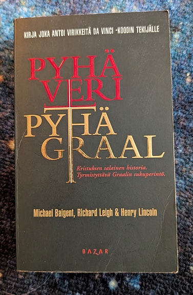 Pyhä Veri, Pyhä Graal