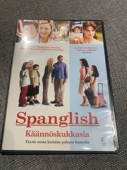 Spanglish DVD Komedia Suomi Tekstitys