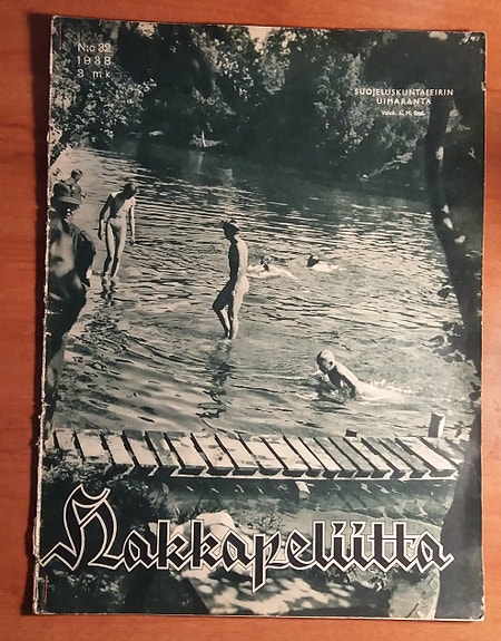 Päätoimittaja Yrjö Ylänne HAKKAPELIITTA -lehti 32/1938