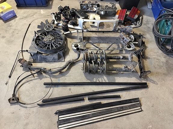 BMW e36 coupen osia