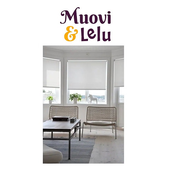 Rullaverho kankaan leveys 90 cm luonnonvalkoinen (54,00) 43,20 €