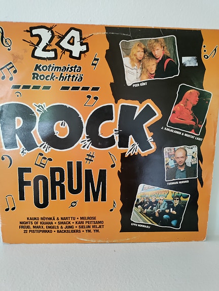 Rock Forum 24 kotimaista Rock-hittiä 2 LP