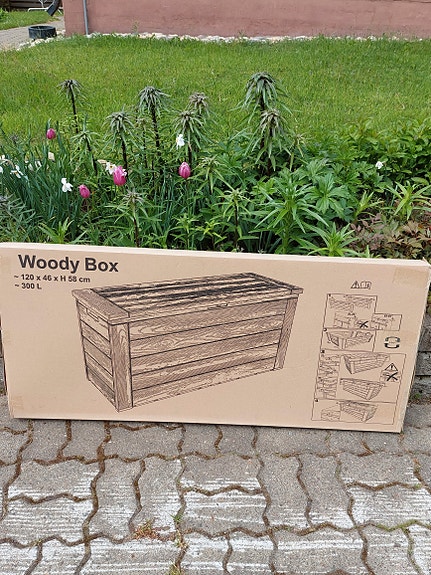 Woodi säilytys arkku