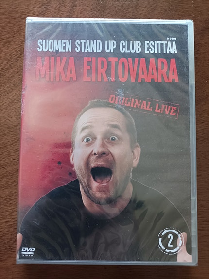 Mika Eirtovaara Stand up DVD uusi