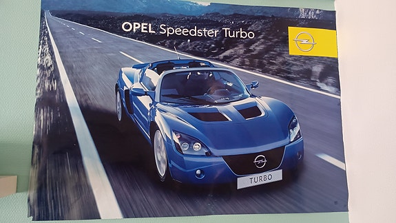 Opel Speedster Turbo juliste