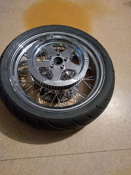 Harley 18" special spokes vanne