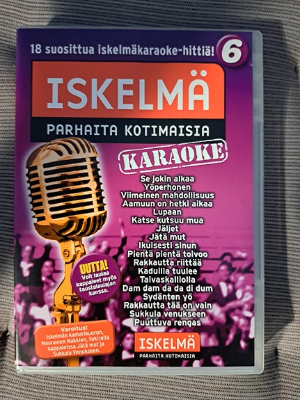 Iskelmä karaoke dvd