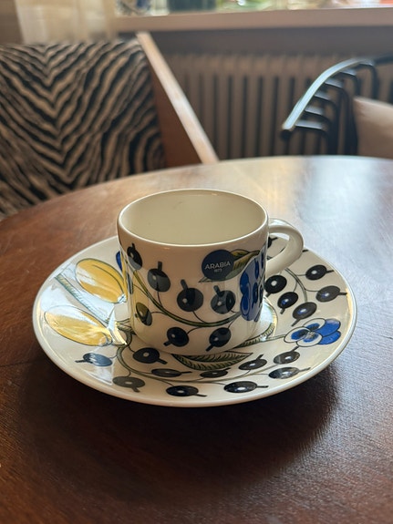 Arabia/Iittala Paratiisi Kahvikuppeja (0,18l, 6kpl)
