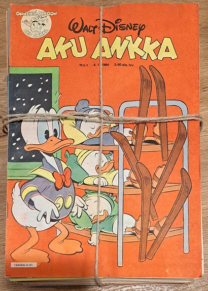 Aku Ankka sarjakuvalehdet 1984