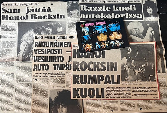 Hanoi Rocks lehtileikkeet