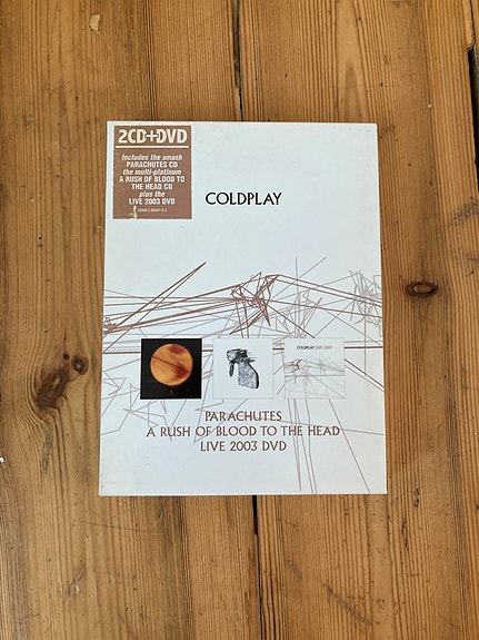 Coldplay Live 2003 DVD 2CD