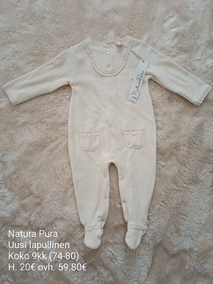 Natura Pura jumpsuit 74/80