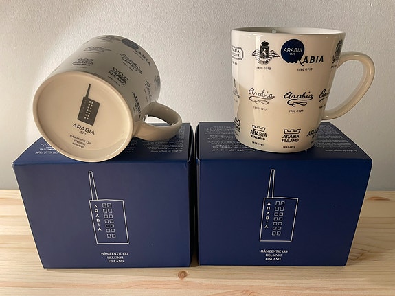 Arabia Iittala Leimat muki Erikoiserä