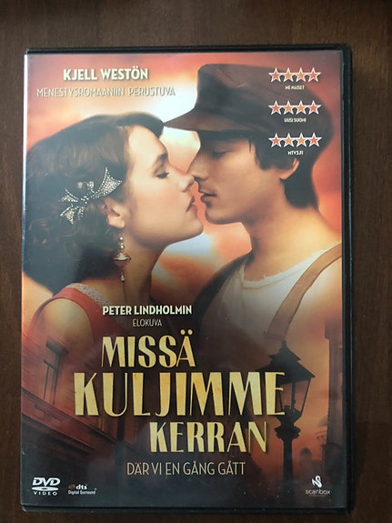 Missä kuljimme kerran dvd-elokuva