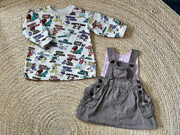 Zara ja H&M Disney mekko 74