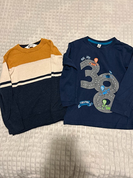 H&M Lasten Paita Sininen Koko 104 Pojat