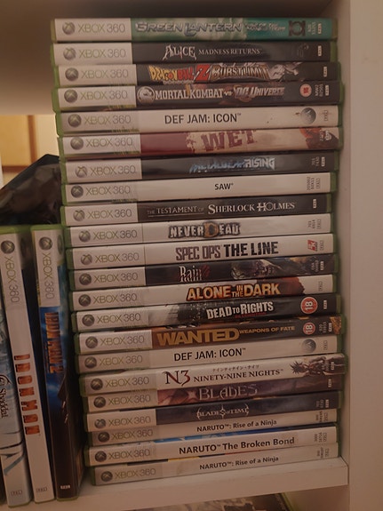 Xbox 360 pelejä