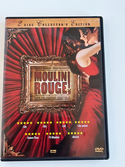 Moulin Rouge 2 disc collector Edition. Voidaan postittaa