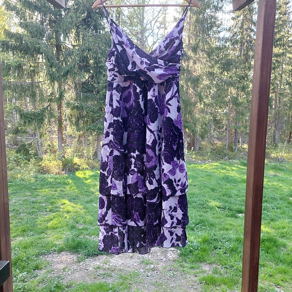 Violetti Mexx mekko, kesämekko, koko 38