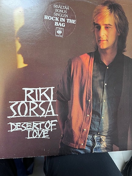 Riki Sorsa – Desert Of Love lp 1982