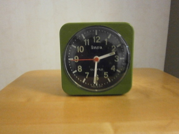 Vintage herätyskello, Itä-Saksa