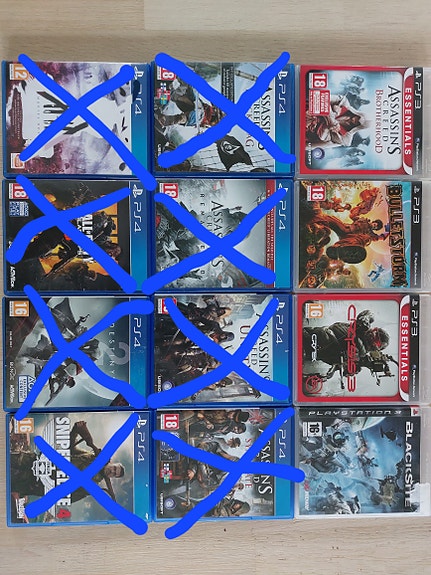 PS3 pelejä