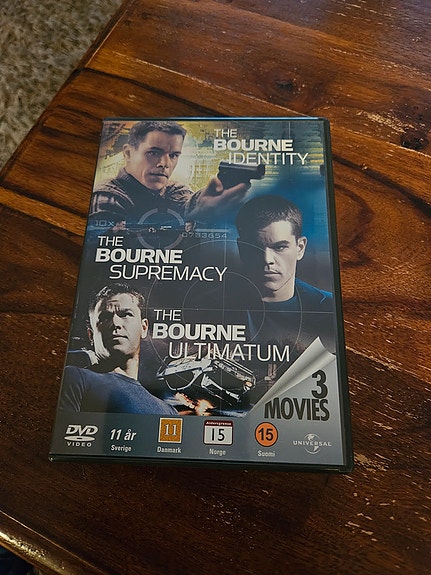 Bourne trilogy dvd
