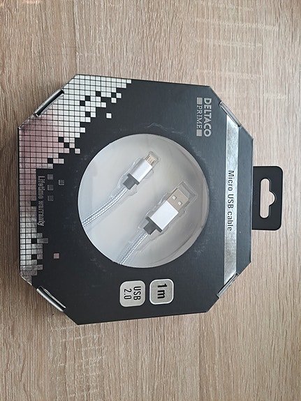 Micro USB kaapeli 1m
