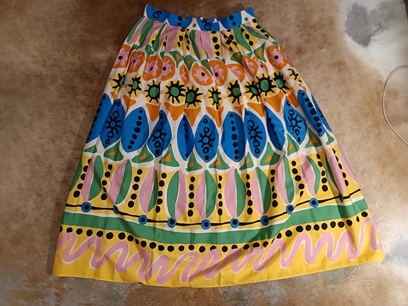 Zara puuvilla XL maxi hame