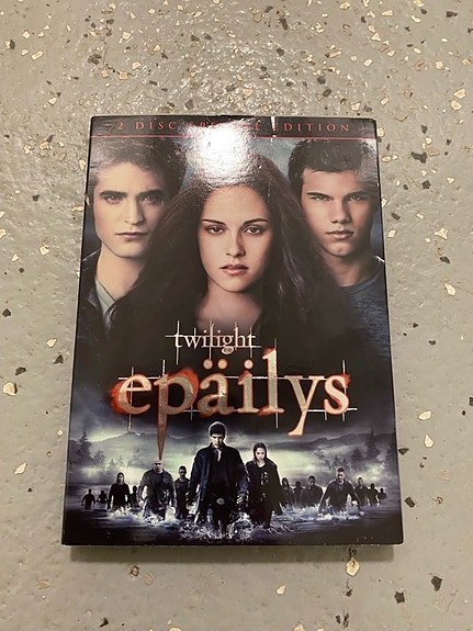 Twilight epäilys dvd