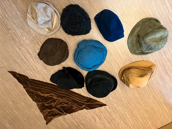 Hatut,naisten,vintage