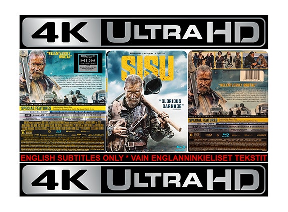 UUSI Sisu (2022) 4K UHD HDR - Ilmainen Toimitus