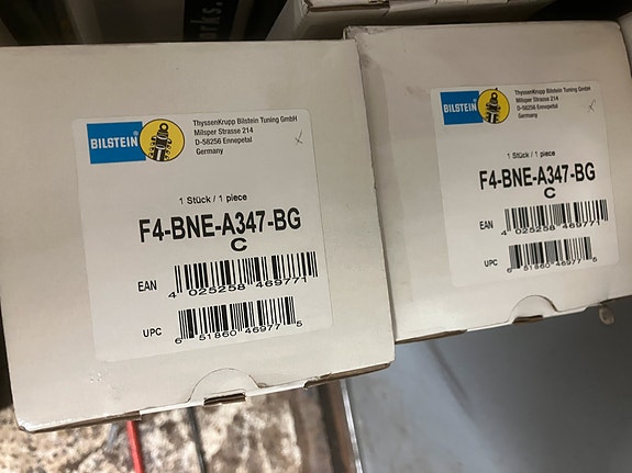 Audi A4 Sedan Takaiskarit Bilstein 2/99-00