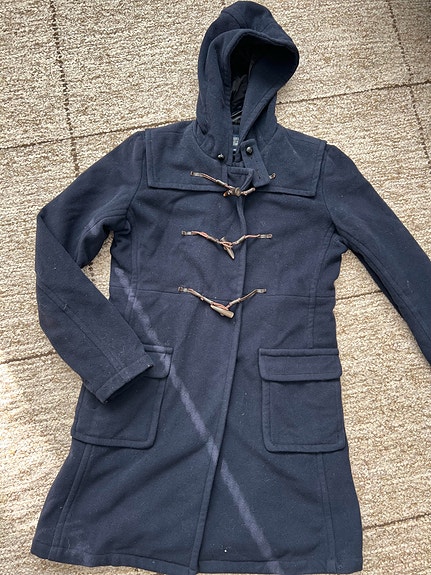 Ralph Lauren sininen duffelitakki xl