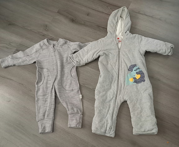 Reiman vanuhaalari +merinovillahaalari koko 68cm-74cm