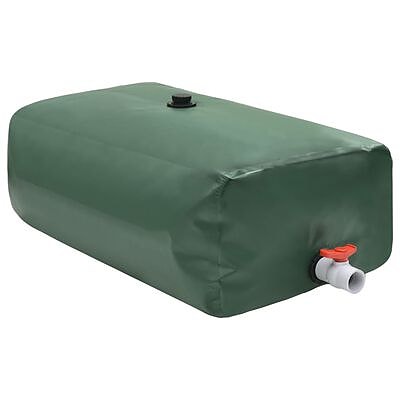 vidaXL Taitettava vesisäiliö hanalla 1000 l PVC(sku156328