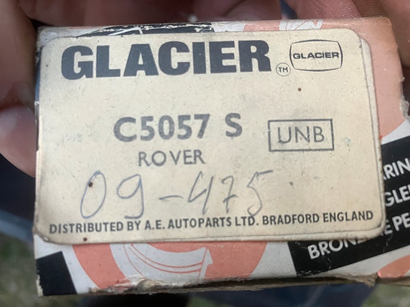 Rover P5B/P6 3500 V8 Nokka-akselin Laakerit 58-76