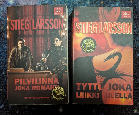 Stieg Larsson kirjat