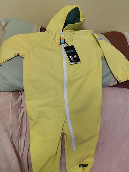 Villervalla softshell haalari 86/92