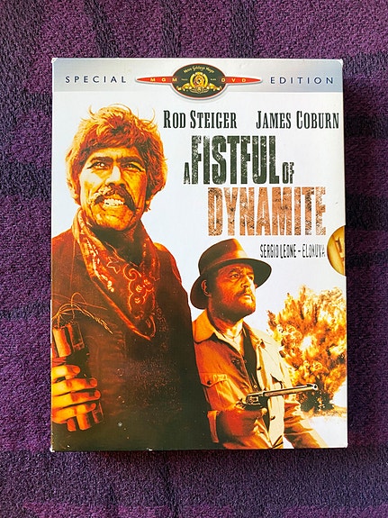 a Fistful of Dynamite DVD Digipak Sergio Leone