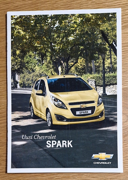 Chevrolet Spark -esite 2013