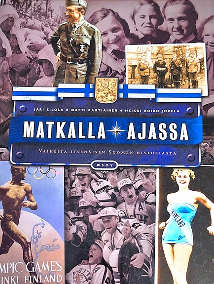 Myydään Matkalla ajassa - Suomen historia kirja