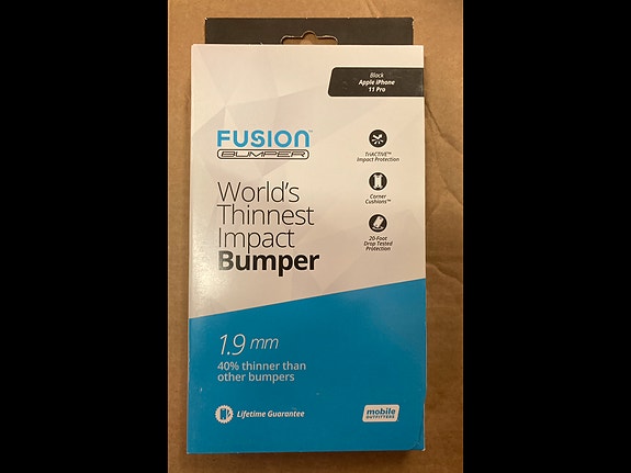 iPhone 11 Pro Fusion Impact Bumper suojakuori / reunasuoja