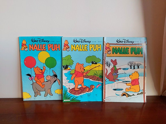 Nalle Puh 1983 nrot 10, 11 ja 12