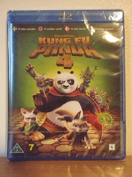 Kung Fu Panda 4 Blu-ray UUSI