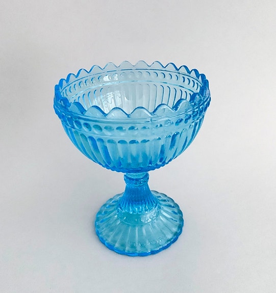 Iittala Maljakko Sininen Lasi