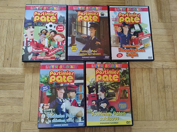 Postimies Pate -dvd:itä
