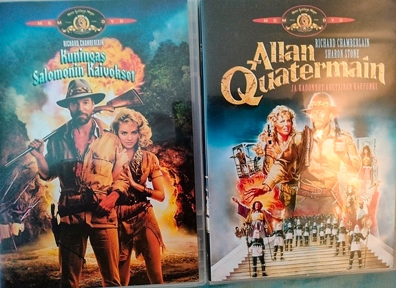 Kuningas Salomonin kaivokset 1&2 dvd