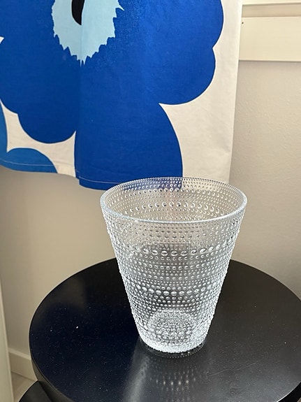Iittala Kastehelmi lasimalja kirkas