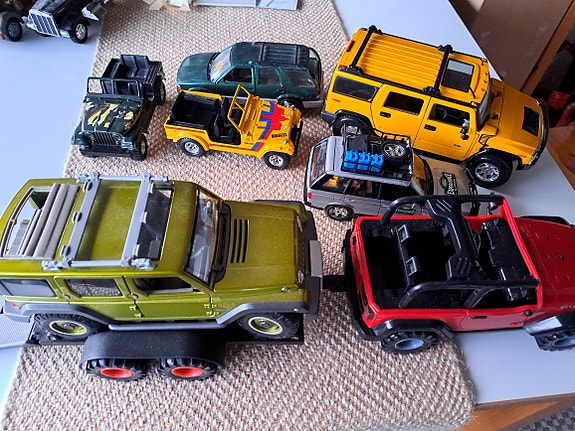 Diecast maastureita